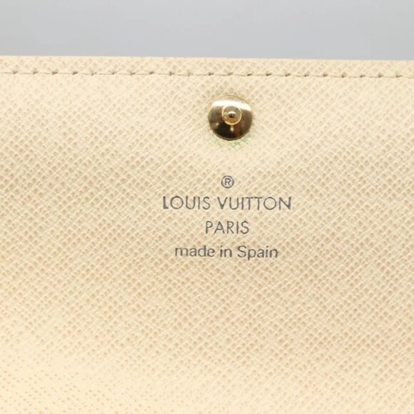 LOUIS VUITTON Damier Azur Portefeuille Sarah Long Wallet N61735 LV Auth 138500 - Picture 9 of 16